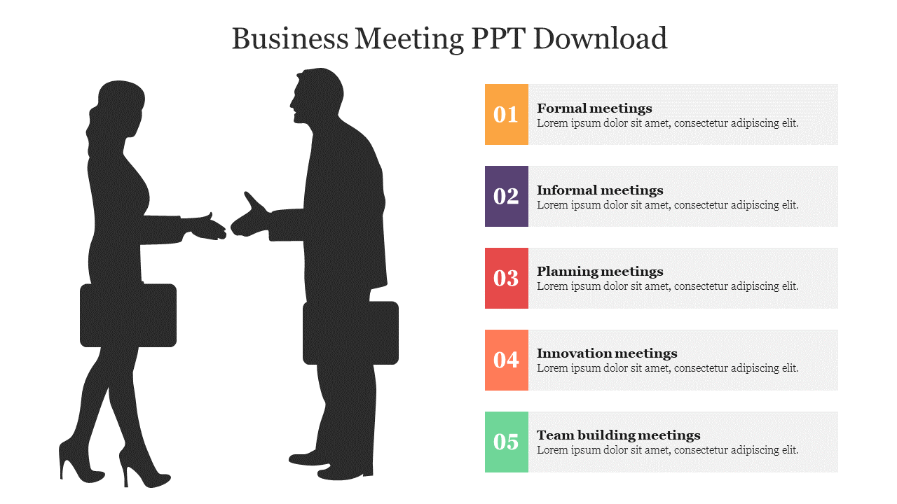 Business Meeting PPT Download